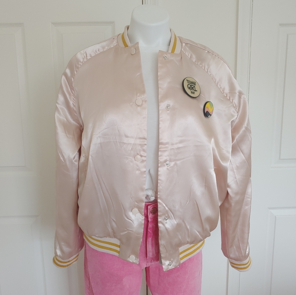 Pull and bear blush bomber